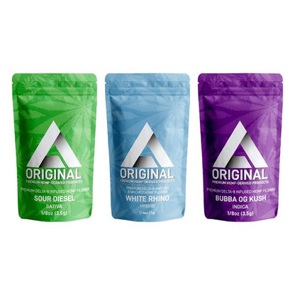 Delta Extrax Delta-8 Infused Hemp Flower | 1/8th