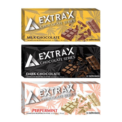 Delta ExtraX Delta-9 Live Resin Chocolate Bar
