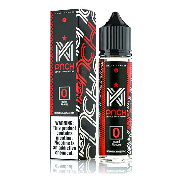 Khali Vapors Series E-Liquid 60mL | Devil Punchbowl with packaging