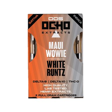Dos Ocho Tri-Blend Dual THC-O Cartridges | (2x) 1-Gram