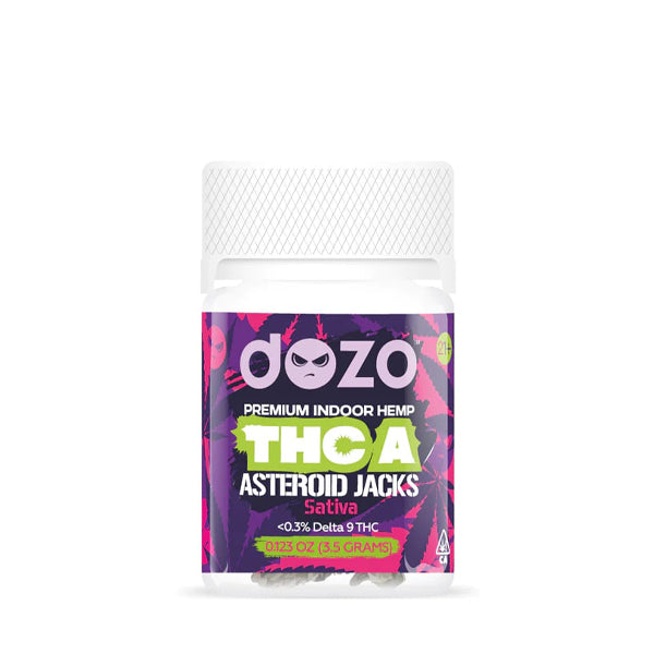 Dozo – Delta 9 + THC-A Premium Indoor Hemp 3.5g | Asteroid Jacks