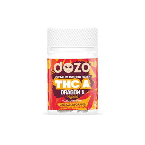 Dozo – Delta 9 + THC-A Premium Indoor Hemp 3.5g | Dragon X