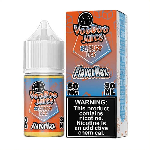 Voodoo Juice FlavorMax Salt Series E-Liquid 30mL - Energy Ice with packaging