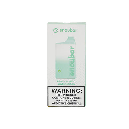 ENOU Bar Disposable 6000 Puff 13mL 50mg | MOQ 10 | Peach Mango Watermelon with Packaging
