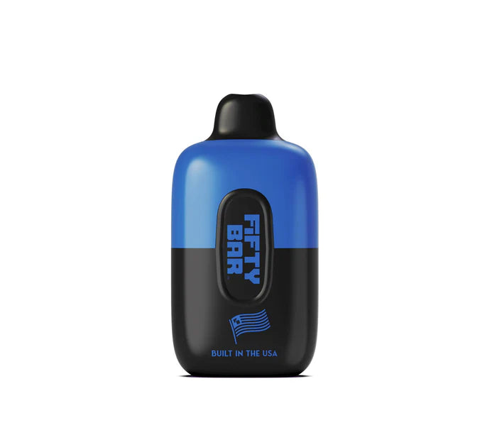Fifty Bar Disposable | 6500 Puffs | 16mL | 50Mg | MOQ 5 | Blueberry Super Strudel