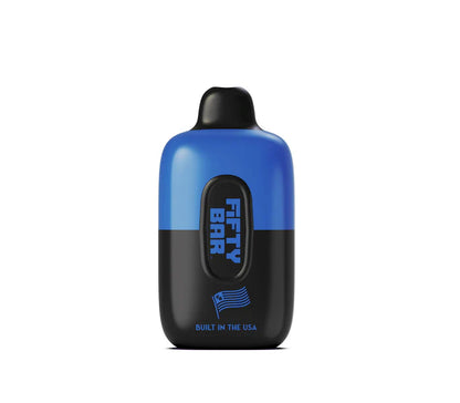 Fifty Bar Disposable | 6500 Puffs | 16mL | 50Mg | MOQ 5 | Blueberry Super Strudel