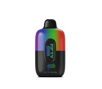 Fifty Bar Disposable | 6500 Puffs | 16mL | 50Mg | MOQ 5 | Milky Loops