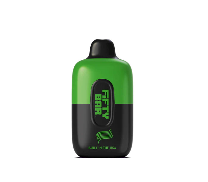 Fifty Bar Disposable | 6500 Puffs | 16mL | 50Mg | MOQ 5 | Apple Super Strudel