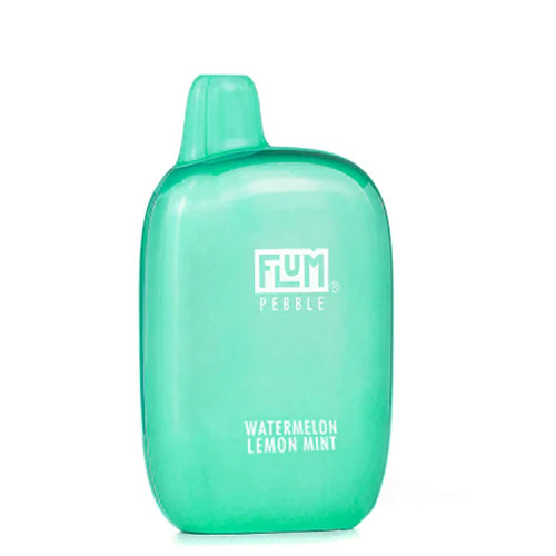 Flum Pebble Disposable | 6000 Puffs | 14mL | 50mg | MOQ 10 | Watermelon Lemon Mint