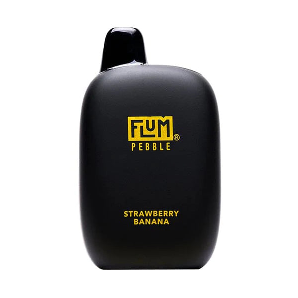 Flum Pebble Disposable | 6000 Puffs | 14mL | 50mg | MOQ 10 | Strawberry Banana