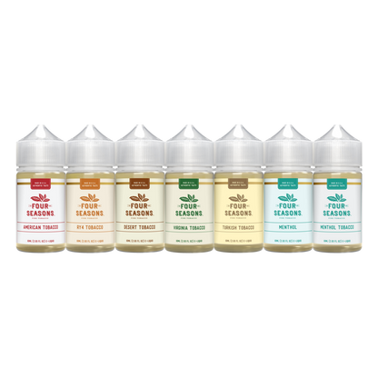 Four Seasons Series E-Liquid | 60mL | (Freebase) | Group Photo