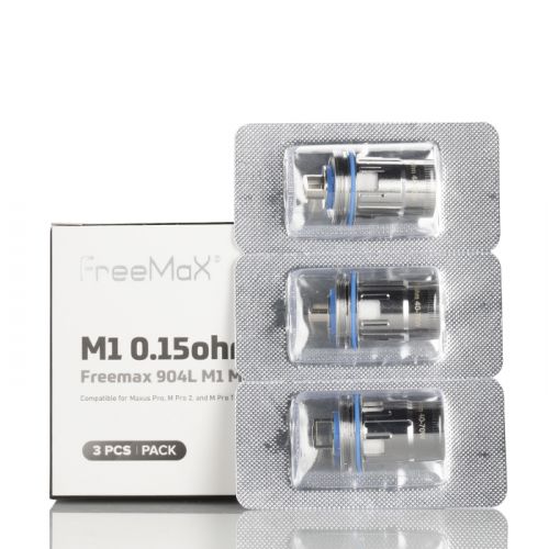 FreeMaX Maxus Pro 904L M Replacement Coils (3-Pack)