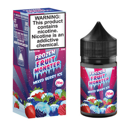 Jam Monster Salt Series E-Liquid | 30mL | 24mg | Frozen Mixed Berry Ice with packaging