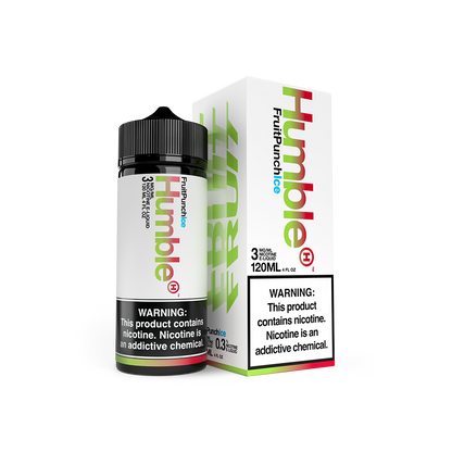 Humble TFN Series E-Liquid | 3mg | 120mL | Freebase | Fruit Punch Ice with packaging