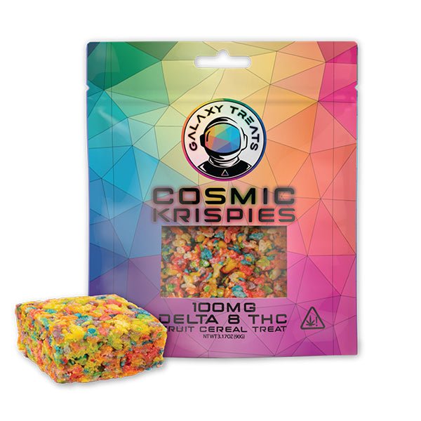 Galaxy Treats Delta 8 Cosmic Krispies | 100mg