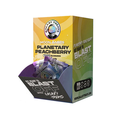 Galaxy Treats – Moon Babies THC-O Gravity Feeder Display | 2500mg/50ct