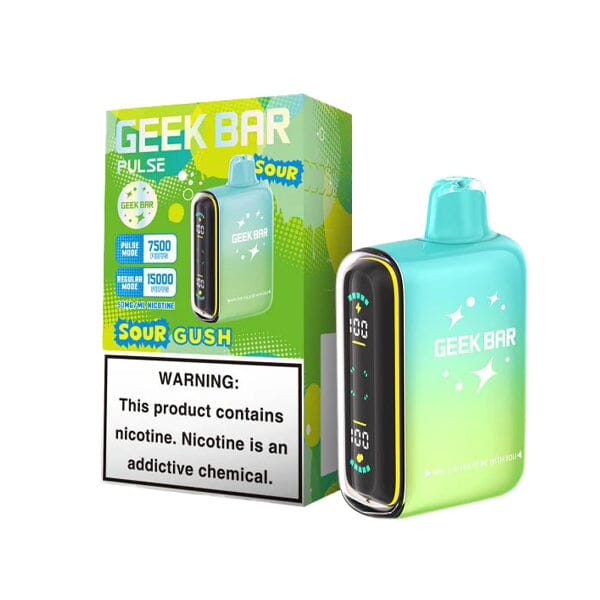 Geek Bar Pulse Disposable 15000 Puff 16mL 50mg • MOQ 5 - Sour Gush with Packaging 