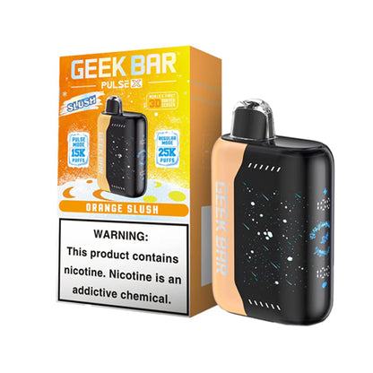 Geek Bar Pulse X Disposable | 25000 Puffs | 18mL | 50mg | MOQ 5 | Orange Slush with packaging