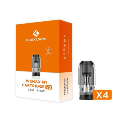 Geekvape Wenax M1 V2 Pod (4-Pack) | 0.8ohm with Packaging