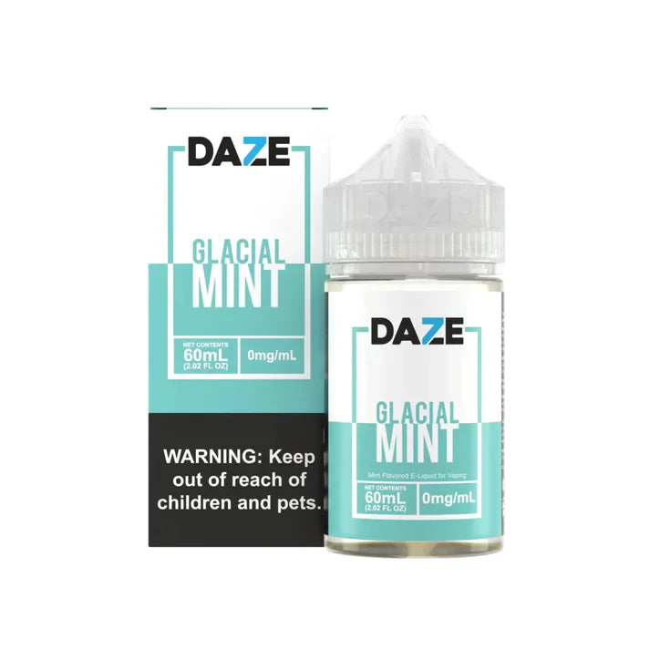 7Daze TF-Nic Series E-Liquid 100ml (Freebase) | 3mg Glacial Mint