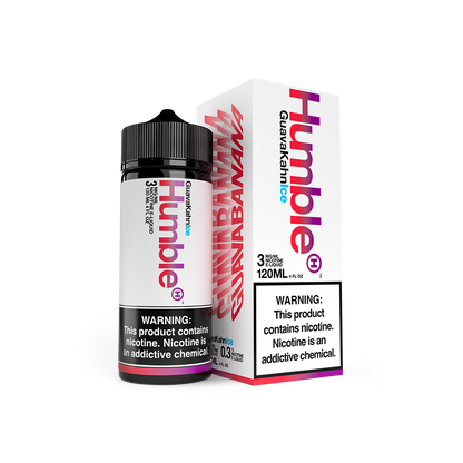 Humble TFN Series E-Liquid | 3mg | 120mL | Freebase | Guava Khan Ice with packaging