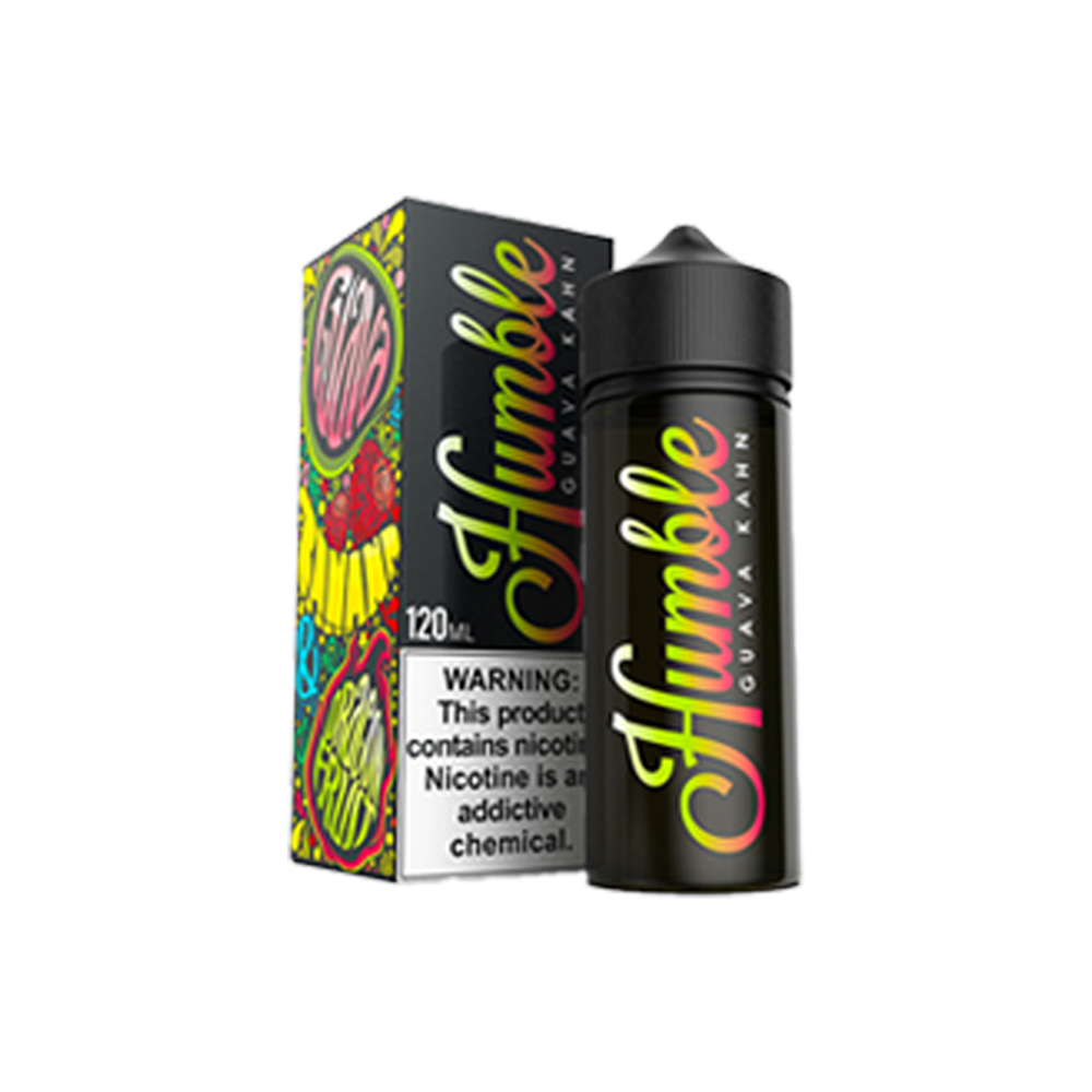 Humble TFN Series E-Liquid | 6mg | 120mL | Freebase | Guava Khan with packaging