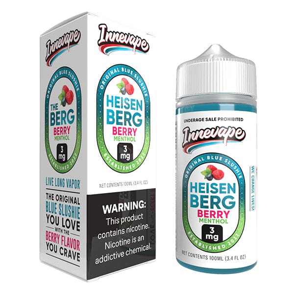 Innevape Series E-Liquid 100mL (Freebase) | Heisenberg Berry Menthol with Packaging
