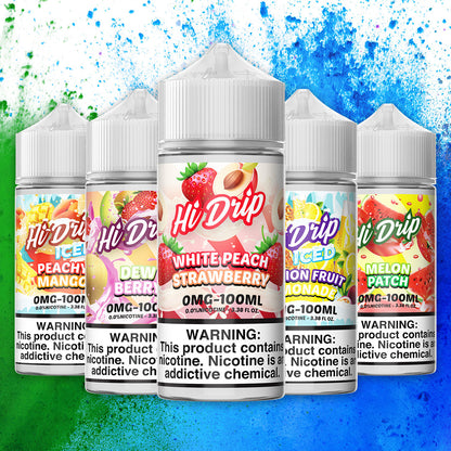 Hi-Drip Series E-Liquid | 100mL |(Freebase) | Group Photo