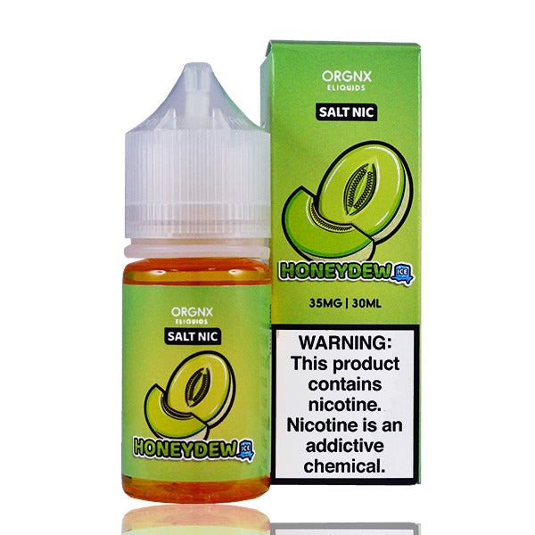 ORGNX Salt Series E-Liquid 30mL (Salt Nic) | Honeydew Ice with packaging