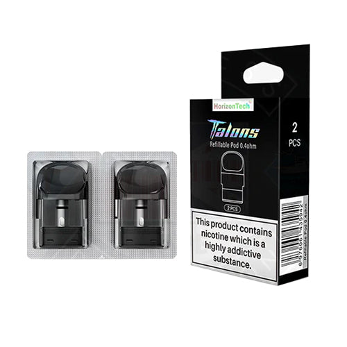 HorizonTech Talons Pod (2-Pack) - 0.4ohm with packaging