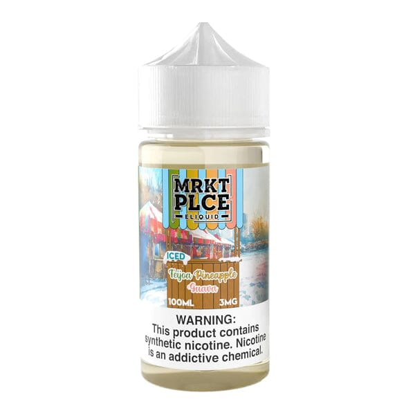 MRKT PLCE Series E-Liquid 100mL (Freebase) | Ice Feijoa Pineapple Guava