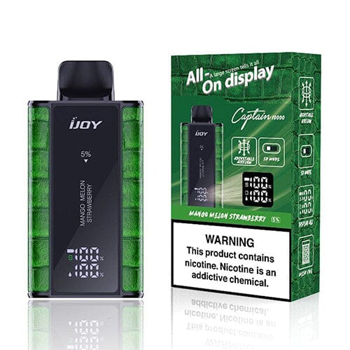 IJoy Bar Captain 10000 Disposable 10000 Puffs 18mL | MOQ 5 | Mango Melon Strawberry with Packaging