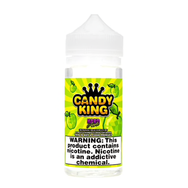 Candy King Series E-Liquid | 100mL | 6mg | Freebase | Hard Apple