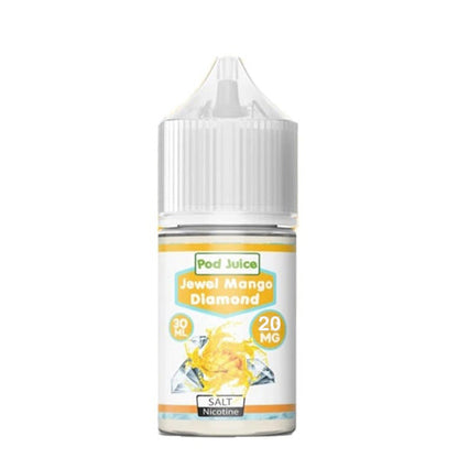 Pod Juice Salt Series E-Liquid | 30mL | 20mg | (Salt Nic) | Jewel Mango Diamond