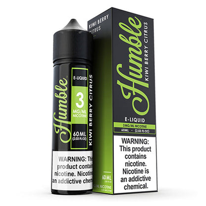 Humble Series E-Liquid | 3mg | 60mL | (Freebase) | Kiwi Berry Citrus with Packaging