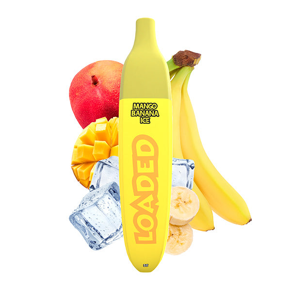 Loaded Banana TFN Disposable 2500 Puffs 5mL 50mg | MOQ 10 | Mango Banana Ice
