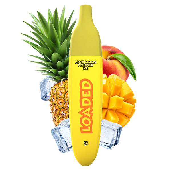 Loaded Banana TFN Disposable 2500 Puffs 5mL 50mg | MOQ 10 | Peach Mango Pineapple Ice