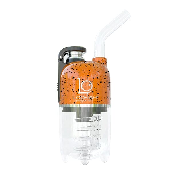 Lookah Dragon Egg Portable Wax Vaporizer (950mAh) | Spatter Edt Orange/Black

