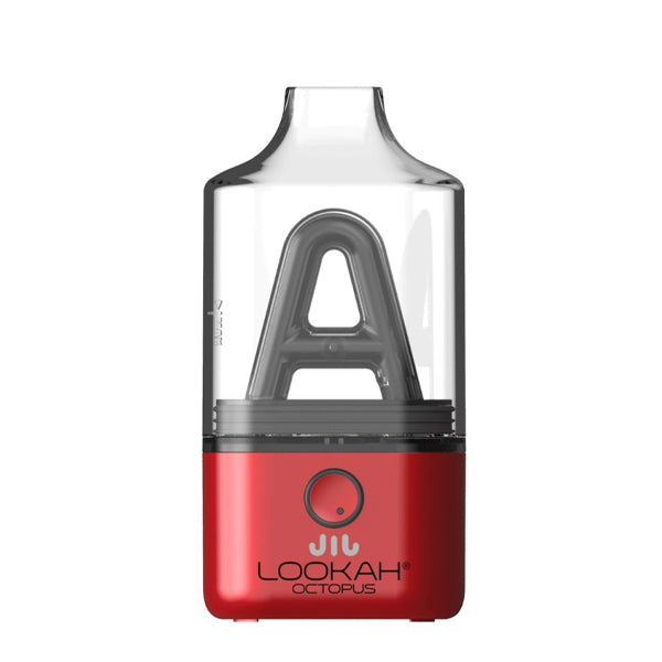 Lookah (Wax Vaporizer) Octopus E-Rig | Red