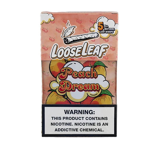 Loose Leaf - Wraps (5 Wraps) - Peach Dream with Packaging