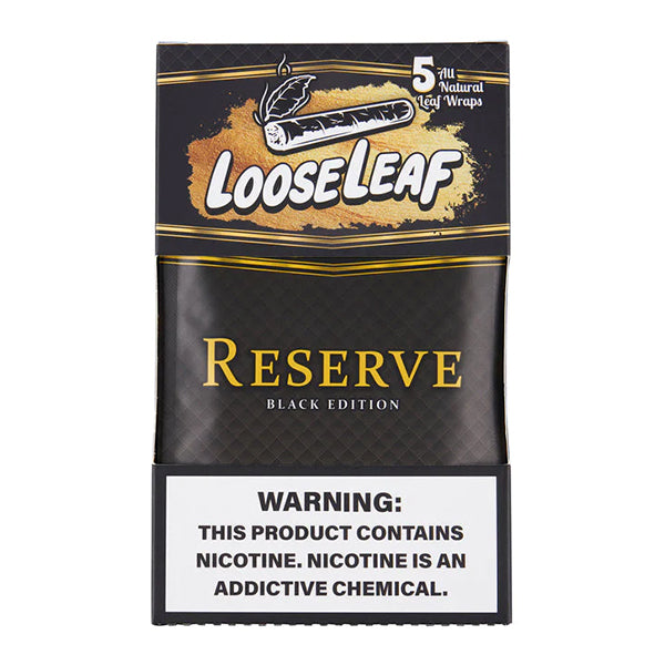 Loose Leaf Wraps 5-Wrap Pouch (8pc Display) | Reserve with Packaging