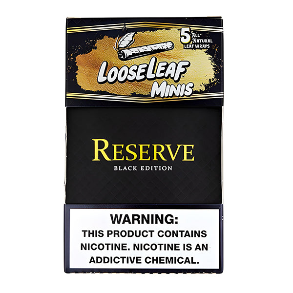 Loose Leaf Wraps Mini’s 5-Wrap Pouch (8pc Display) | Reserve with packaging