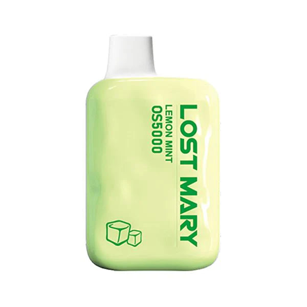 Lost Mary OS5000 Disposable 5000 Puff 13mL - Lemon Mint (Frozen Edition) 40mg