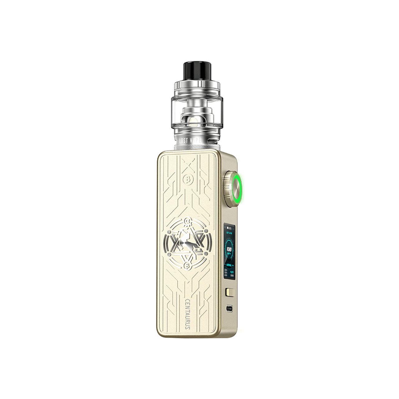 Lost Vape Centaurus M100W Box Mod Kit (Sub Coo Tank Edt) | Galaxy Beige