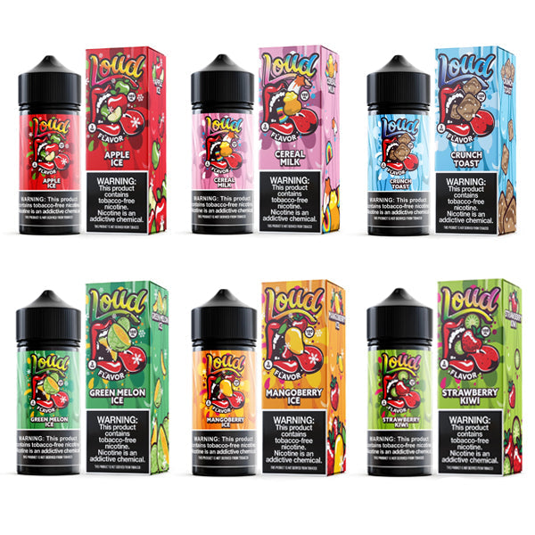 Loud TFN Series E-Liquid 100mL Group Photo