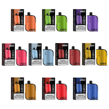 Lucid Charge Disposable | 7000 Puffs | 14mL | 50mg | MOQ 10 | Group Photo with Packaging