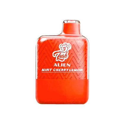 Lush Alien Disposable | 6000 Puffs | 15mL | 50mg | MOQ 10 | Mint Cherry Lemon