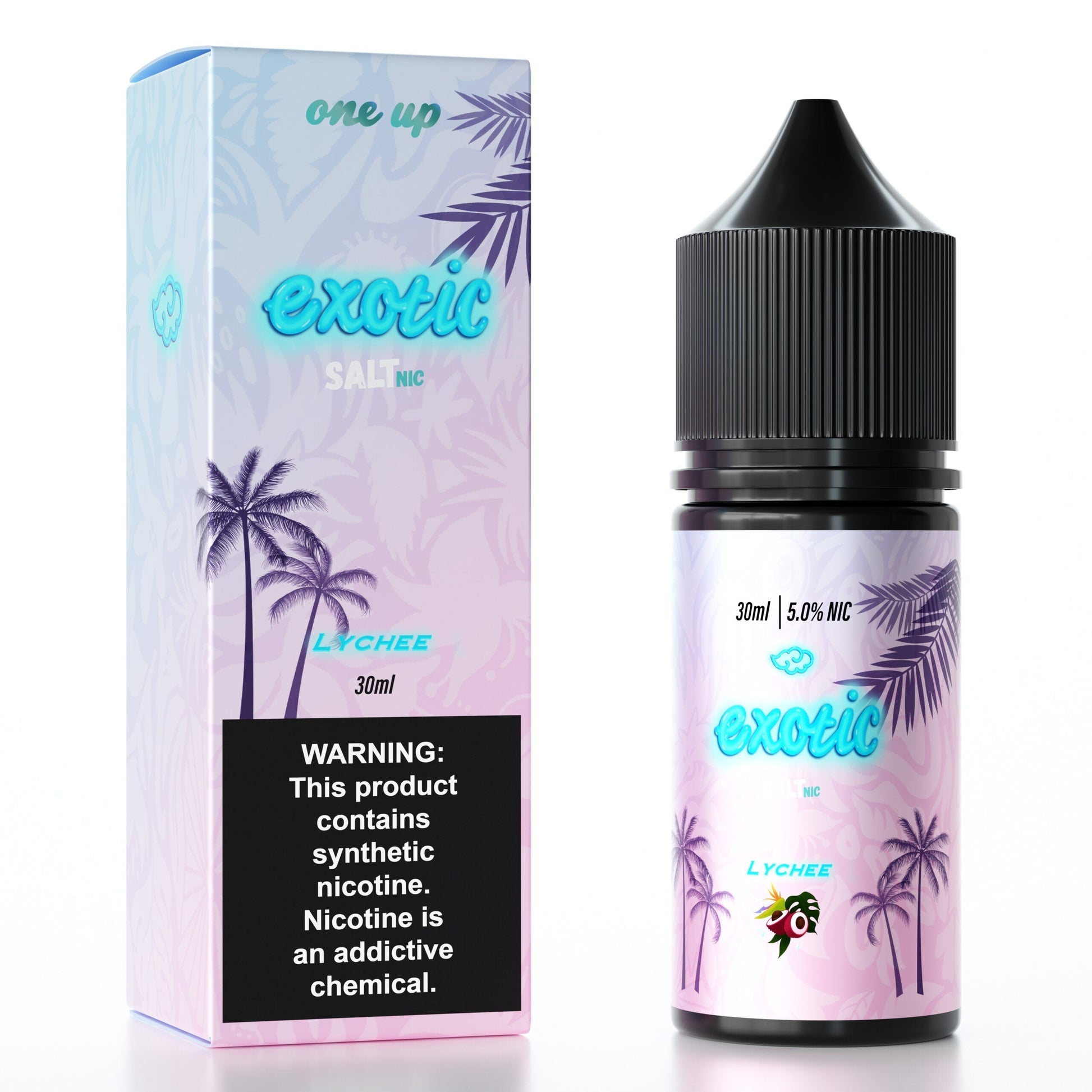 One Up TFN Salt Series E-Liquid | 30mL  | Salt Nic | Lychee With Packaging