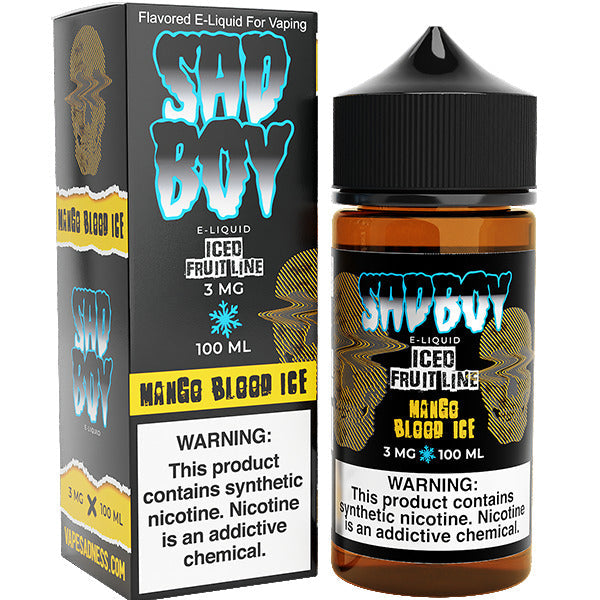 Sadboy Series E-Liquid 100mL | Mango Blood Ice with Packaging