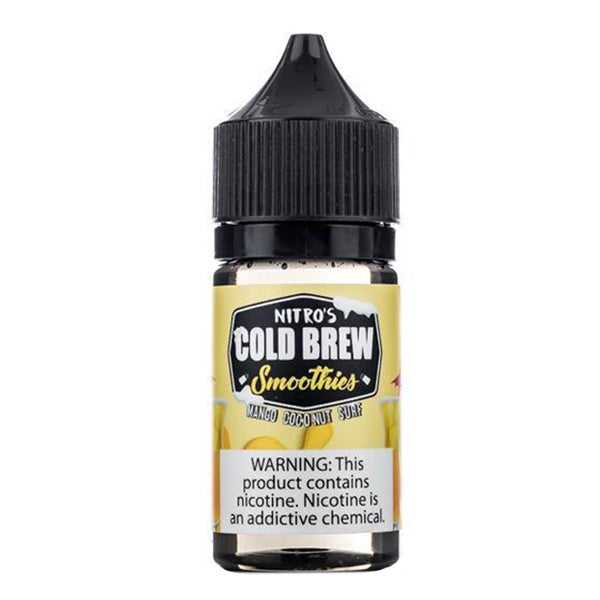 Nitro’s Cold Brew Salt Series E-Liquid 30mL (Salt Nic) | Mango Coconut Surf